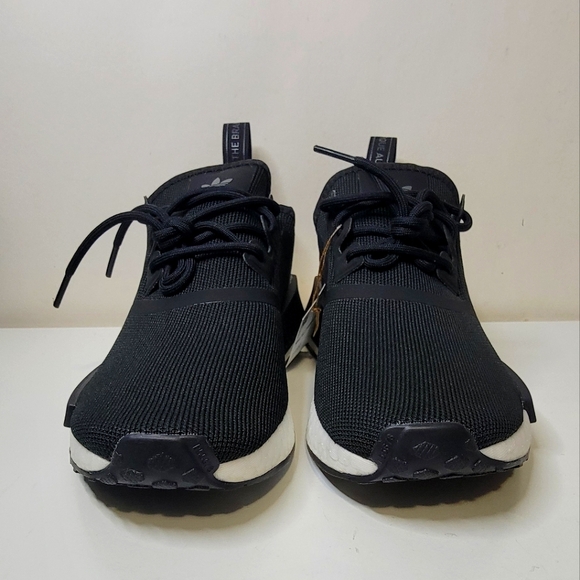 adidas NMD_R1 J PRIMEBLUE Black/White H02333 - Picture 5 of 11